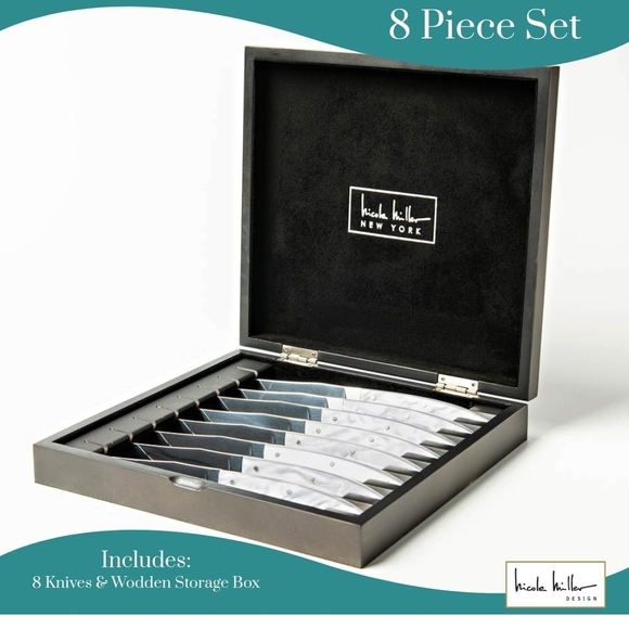 Nicole Miller Other - Nicole Miller 8-Piece Knife Set with Box